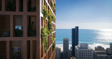 Projeto de “edifício-árvore” em Balneário Camboriú aposta em ar purificado e água filtrada para moradores